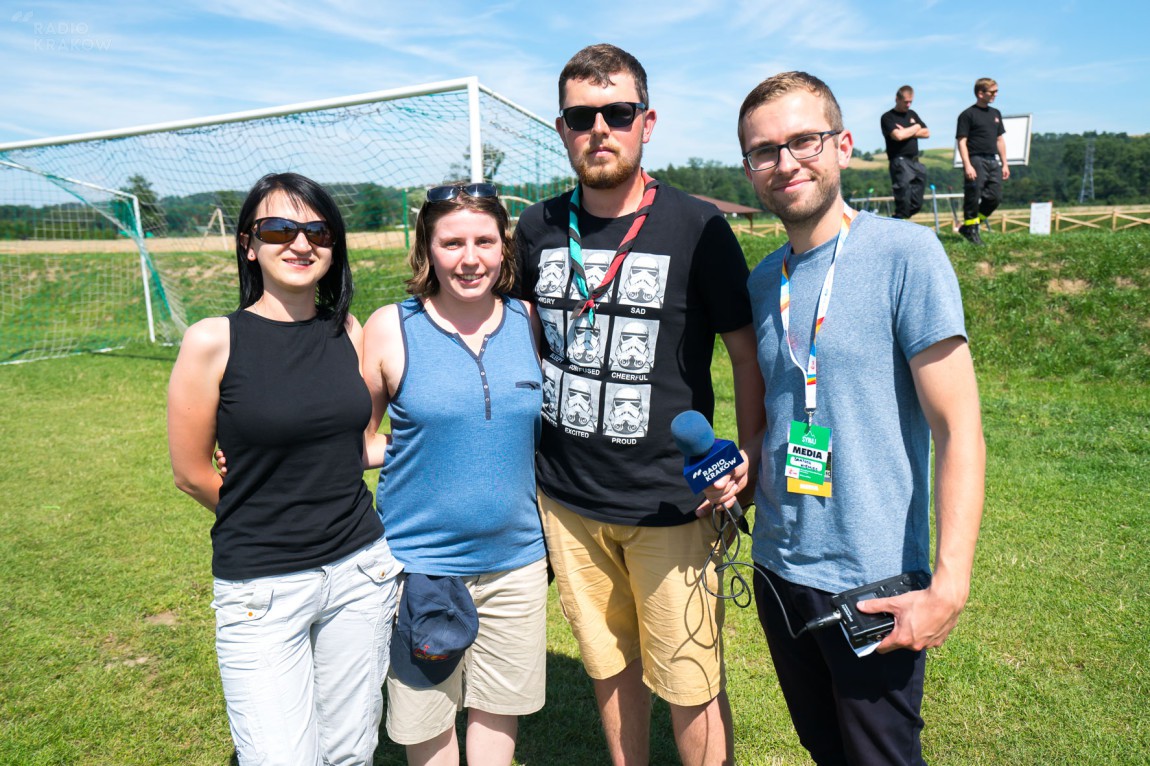 W środku Marie oraz Criac z Francji. Fot. Damian Radziak