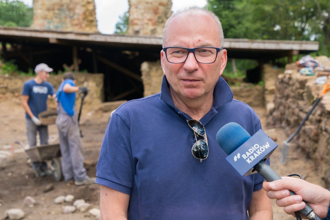 Na zdjęciu Jerzy Meysztowicz, prezes Fundacji Zamek Zawiszy Czarnego. Fot. Damian Radziak