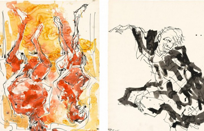 Georg Baselitz, mat.prasowe wystawy
