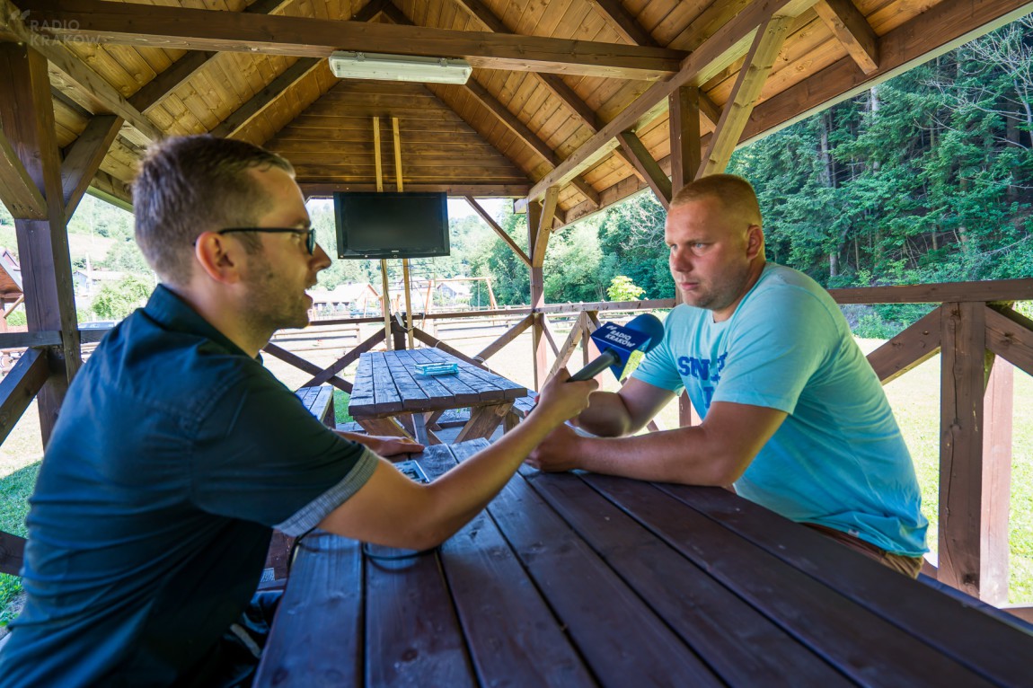 Na zdjęciu Andrzej Dziedzina, sołtys Milika. Fot. Damian Radziak