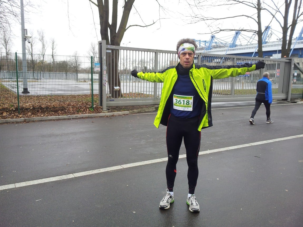 Grzegorz Bernasik przed startem biegu, fot. M. Skowronek