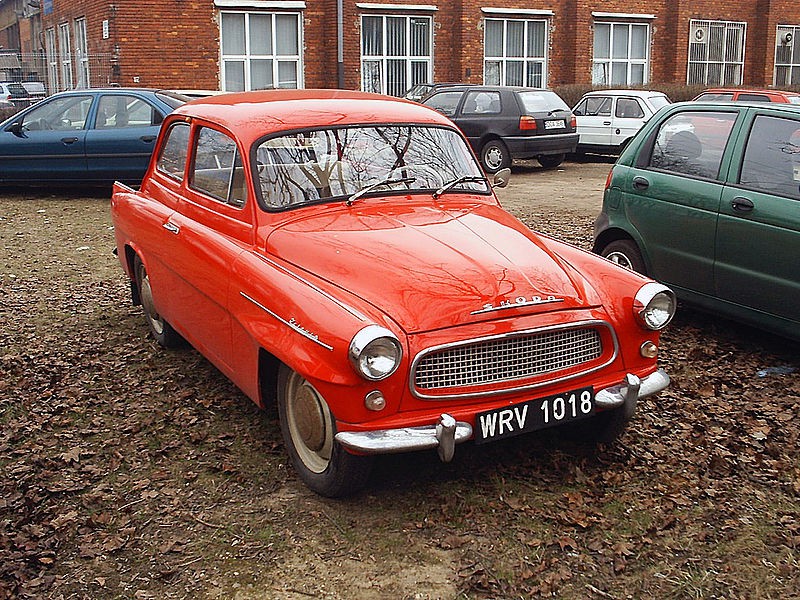 Skoda Octavia z 1959 r. Fot. Sebastian Maćkiewicz/wikipedia