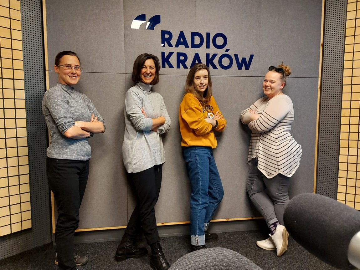 Od lewej: Kaja Łuczyńska, Sylwia Paszkowska, Ola Starmach i Justyna Adamczyk, fot. Tomasz Orzechowski