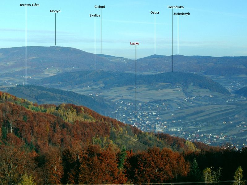 Łącko ( fot. Jerzy Opioła)