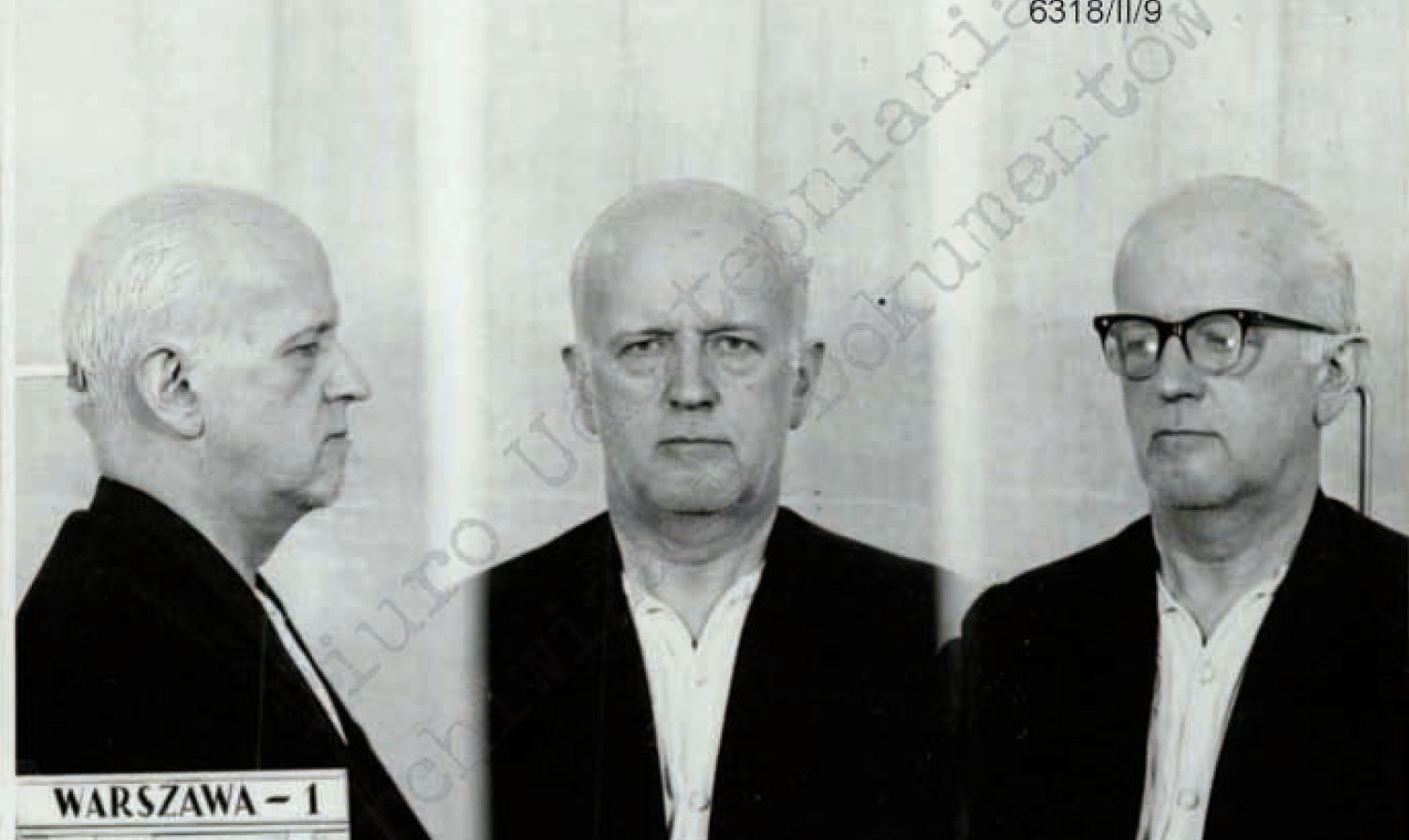 Kazimierz Badowski po aresztowaniu w 1965 r. Fot. AIPN