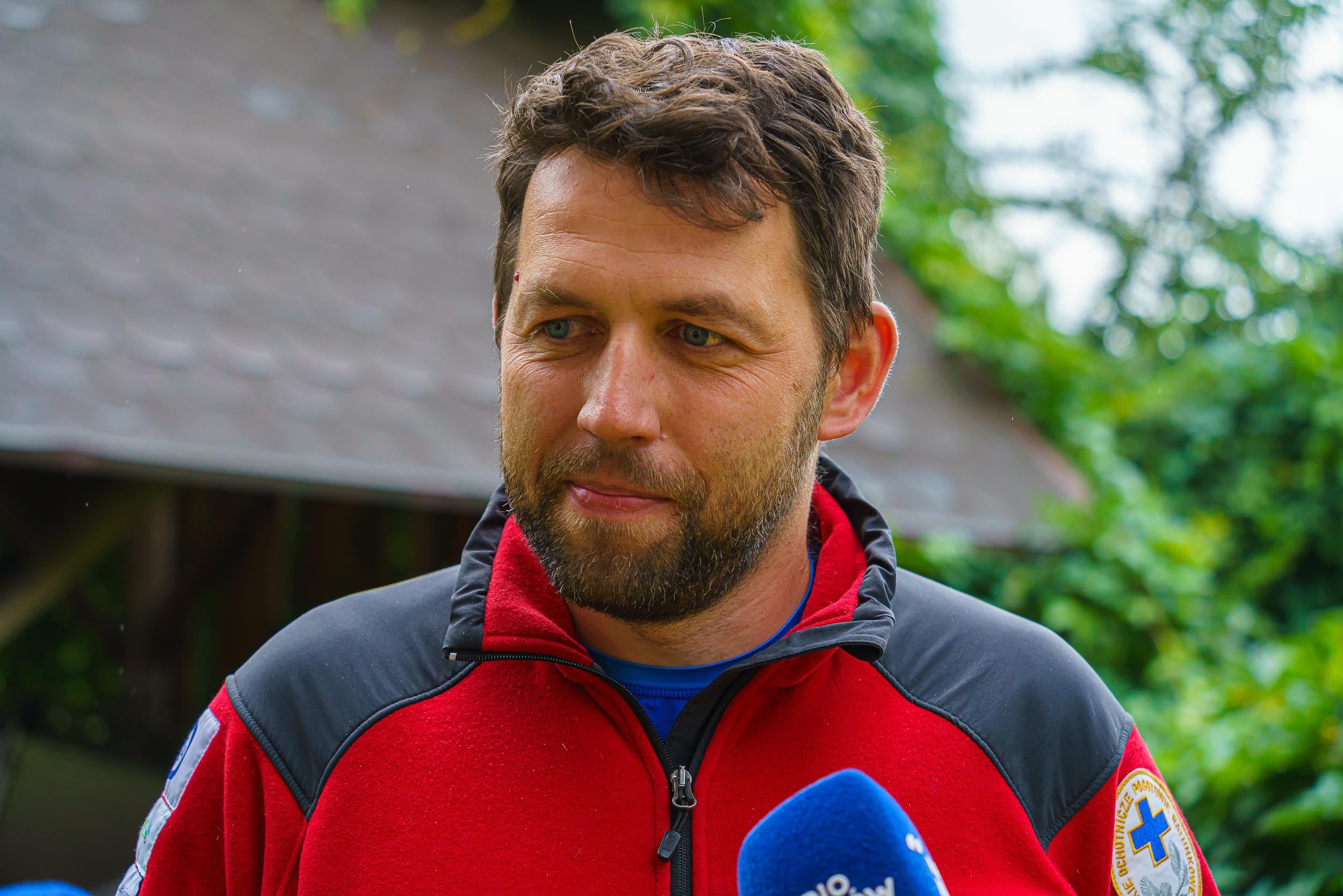 Rafał Magiera - ratownik GOPR / Fot. Damian Radziak