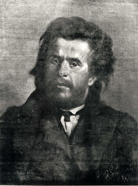 Portret z 1871 r. Antoniego Kurzawy, pędzla Jędrzeja Grabowskiego (1833-1886) olej na płótnie (fot.Wikipedia)