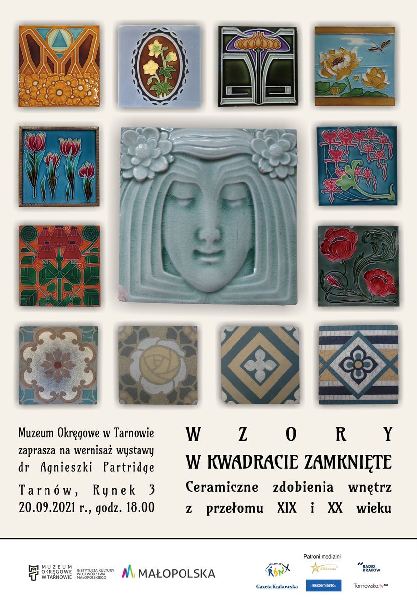 Plakat wystawy w Muzeum Okręgowym w Tarnowie