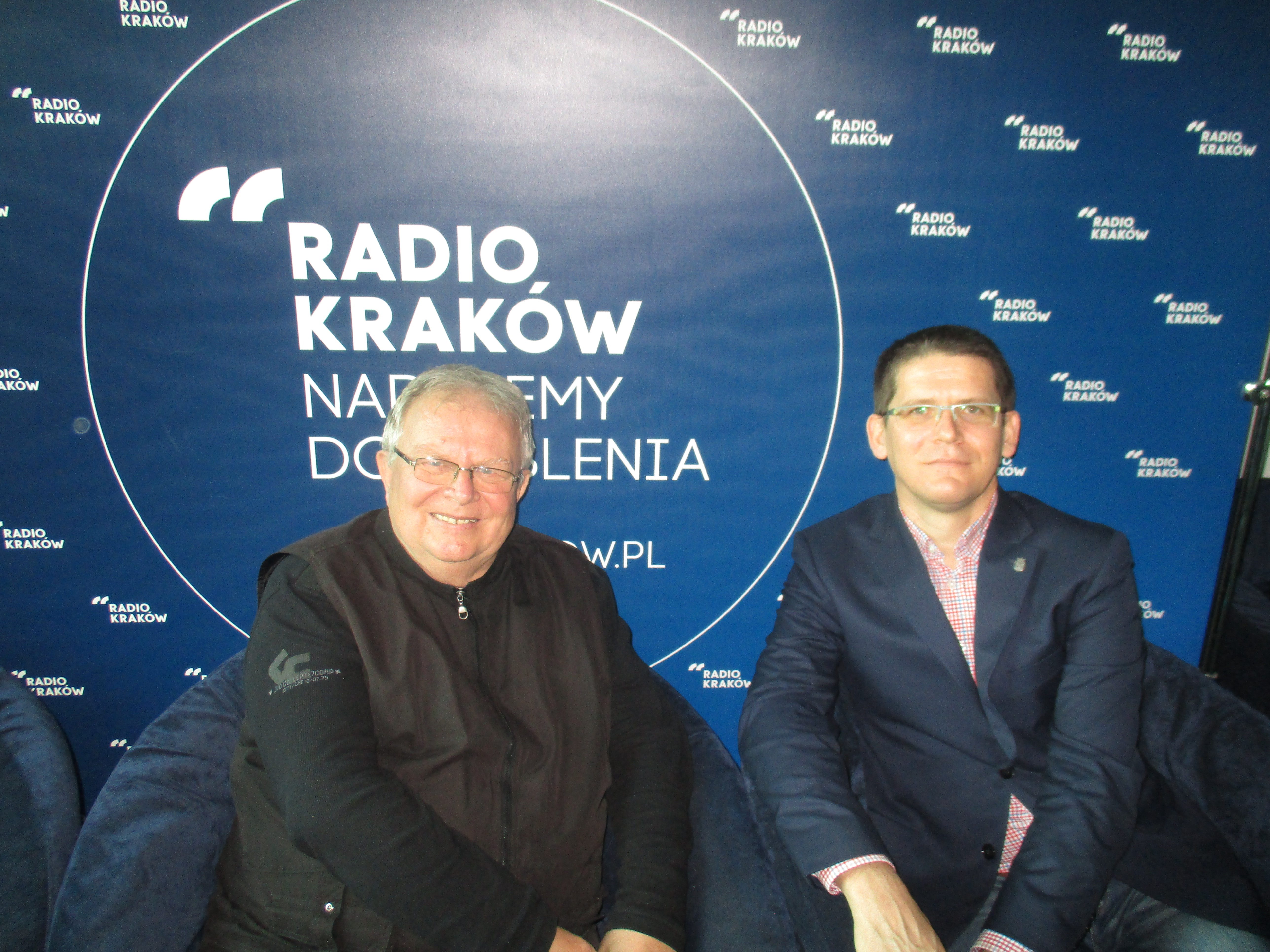 od lewej Janusz Blecharz i dr hab. Maciej Rak 