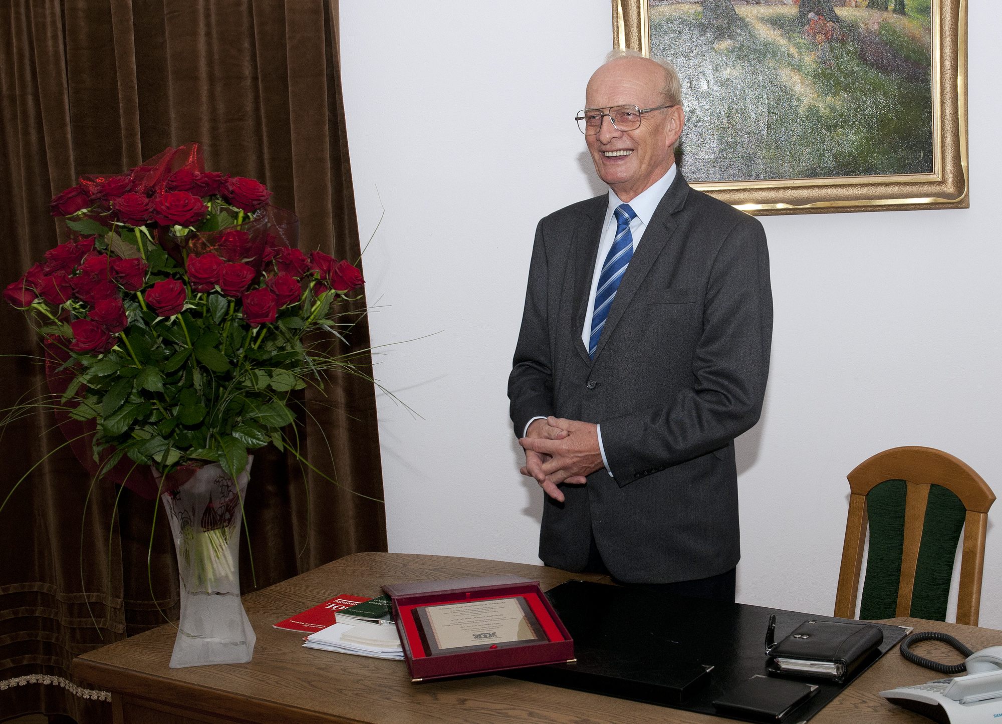 Prof ANTONI JODŁOWSKI ( zdjęcie z archiwum Muzeum Żup Krakowskich WIELICZKA)