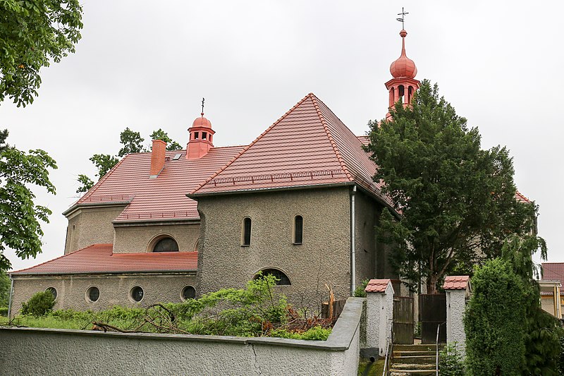 Dzierżysław, kościół św. Bartłomieja ( fot. Ralf Lotys/Wikipedia