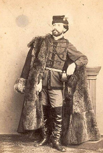 Pionier tarnowskego przemysłu maszynowego IGNACY CHYLEWSKI w stroju Powstańca Styczniowego (fot.Wikimedia)