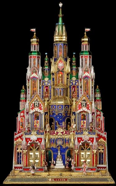 Szopka krakowska Bronisława Pięcika 1998 r. (fot. Rafał Korzeniowski/Wikipedia)