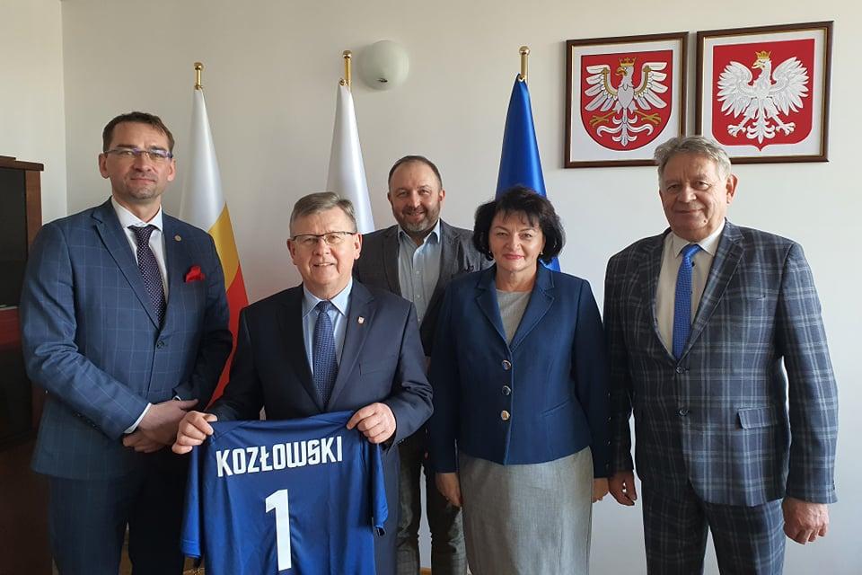 Od lewej S. Świderski, W. Kozłowski, P. Górnikiewicz, J. Wójtowicz i A. Lemek / fot: archiwum własne P. Górnikiewicz