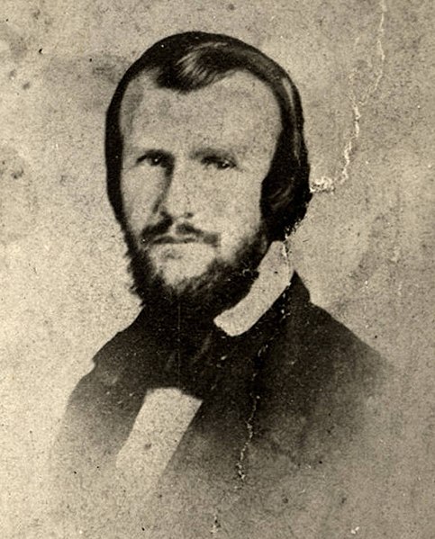 Horace Lawson Hunley ( fot. Wikipedia)
