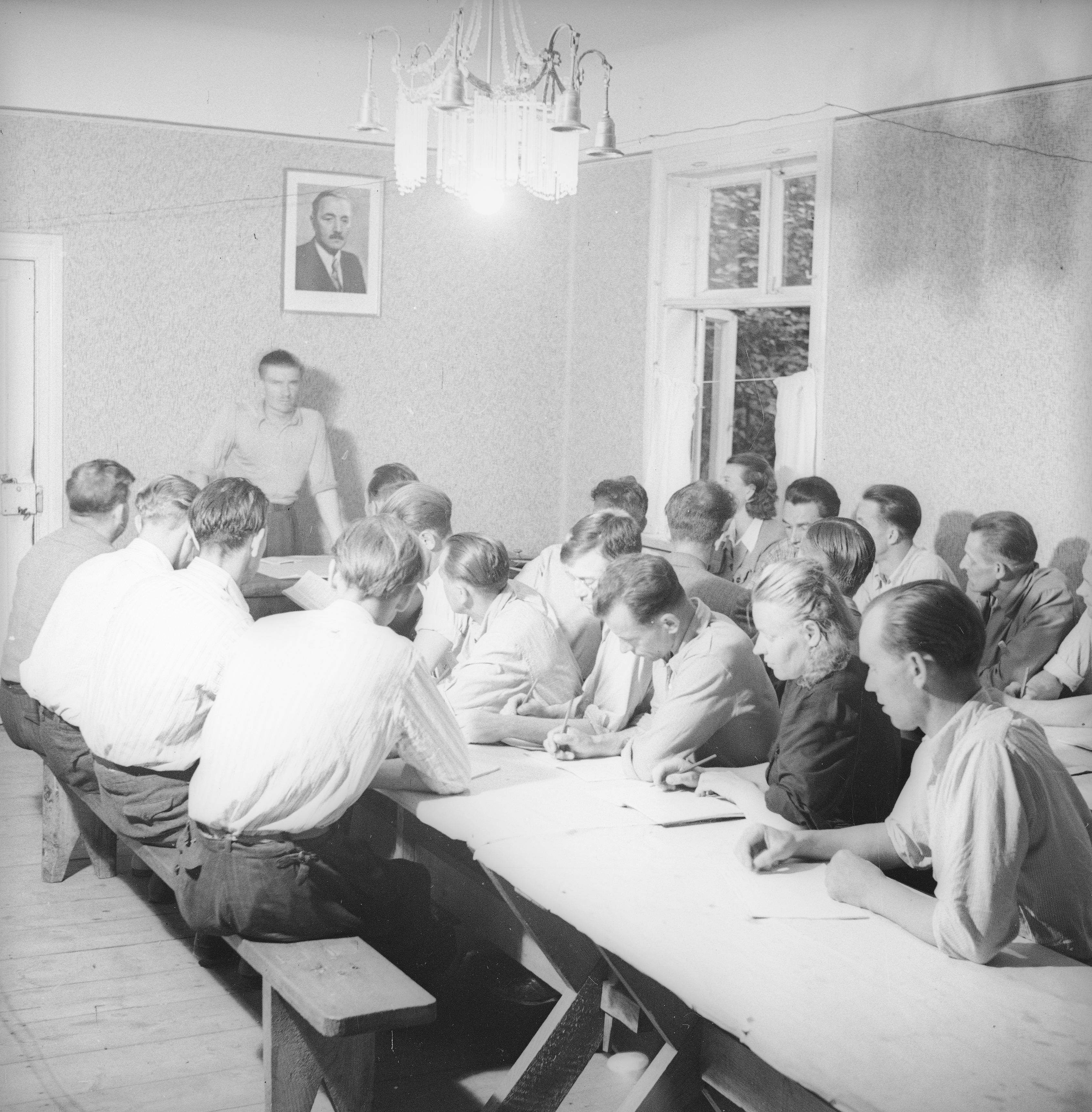 Ośrodki szkoleniowe PZPR , 1950 r /NAC