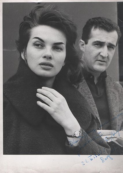 Rok 1960 (z tyłu reżyser Veljko Bulajić) fot. Stevan Kragujević (1922–2002)/ Wikipedia