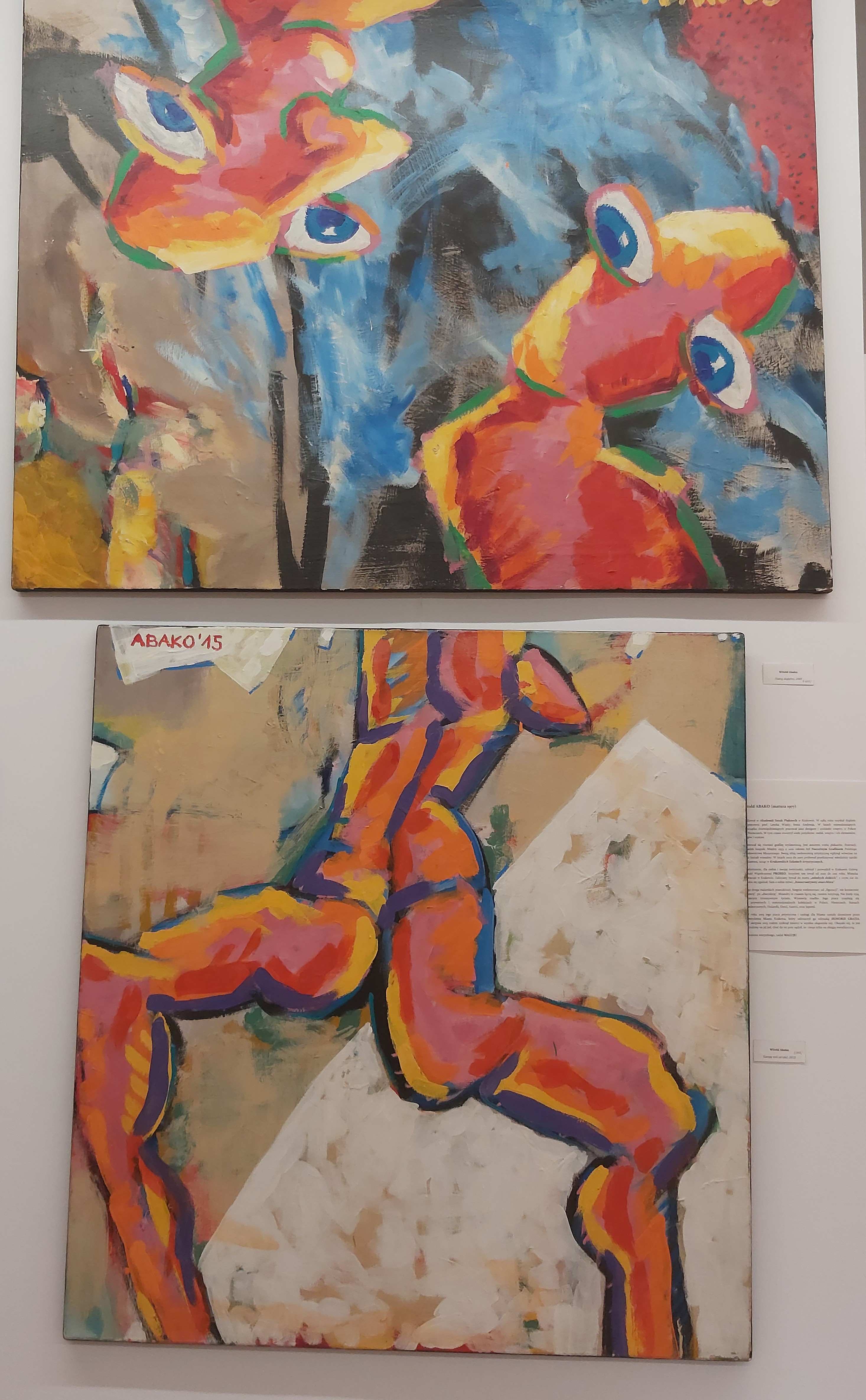 obrazy Witolda Abako / fot.JD