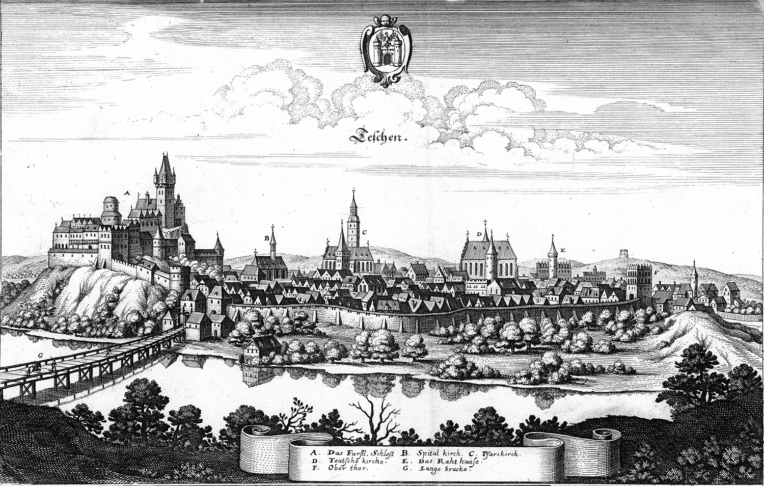 Cieszyn ok. 1650 r.   (fot. Janusz Kudłacik)