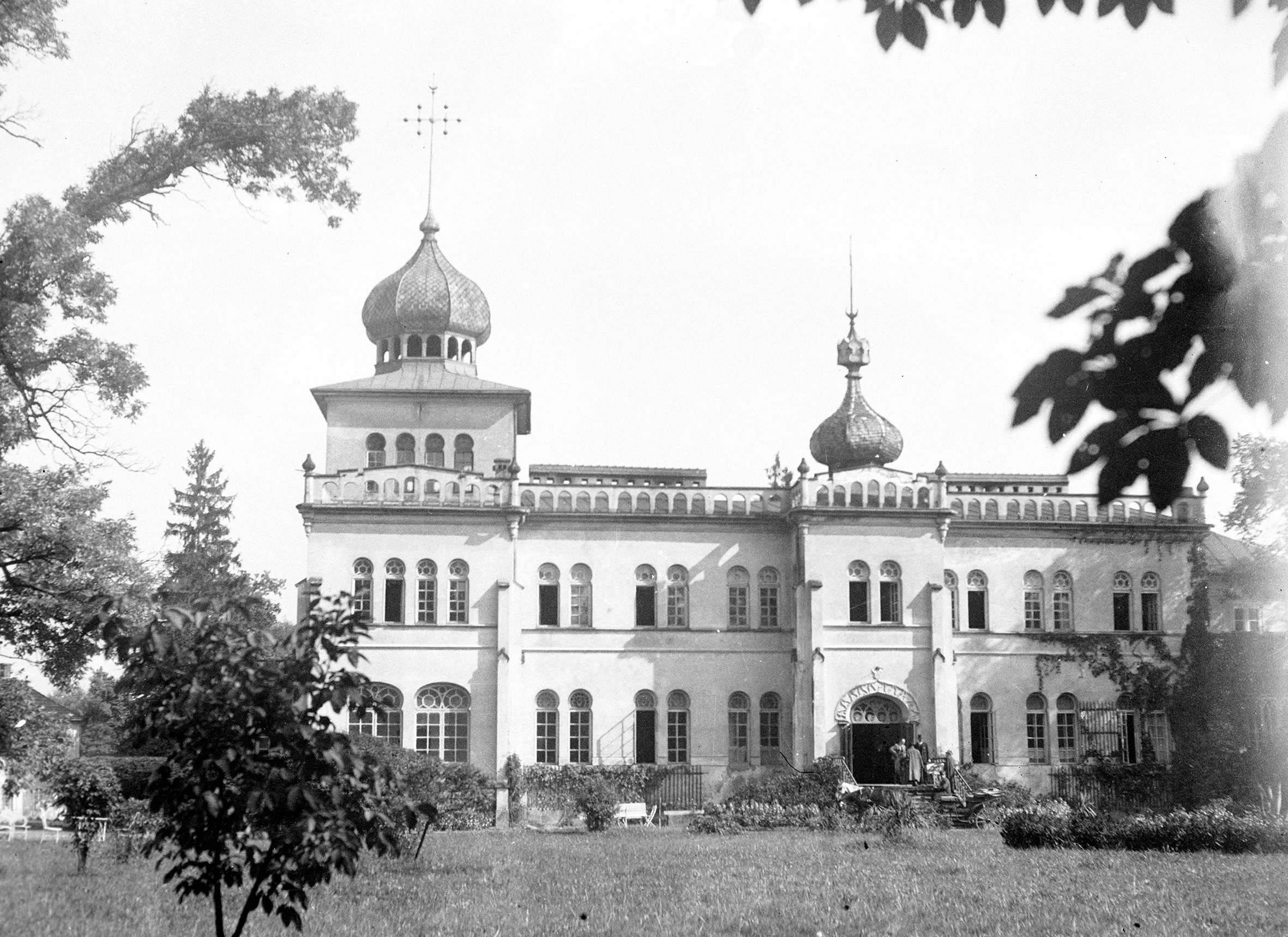 Dwór w Osieku 1937 r. (fot.Narodowe Archiwum Cyfrowe/Almanach Kęcki)