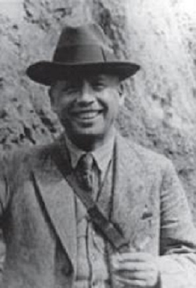 Prof. Jan Nowak (1880-1940) w czasie Zjazdu Polskiego Towarzystwa Geologicznego, Rozdół, 1936  (fot.Wikipedia)