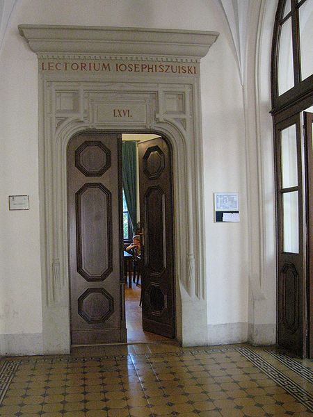 Sala w UJ, skąd 6.11.1939 r. Niemcy wyprowadzili i aresztowali profesorów tej uczelni (fot. Celine/Wikipedia) 