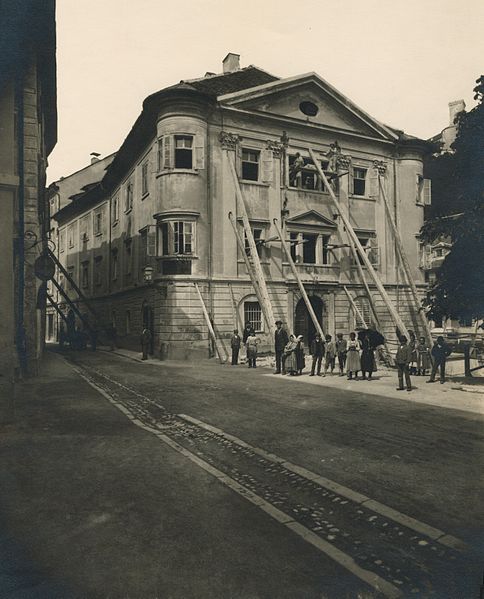 Lublana 1895 (fot. Wilhelm Helfer/Wikipedia)