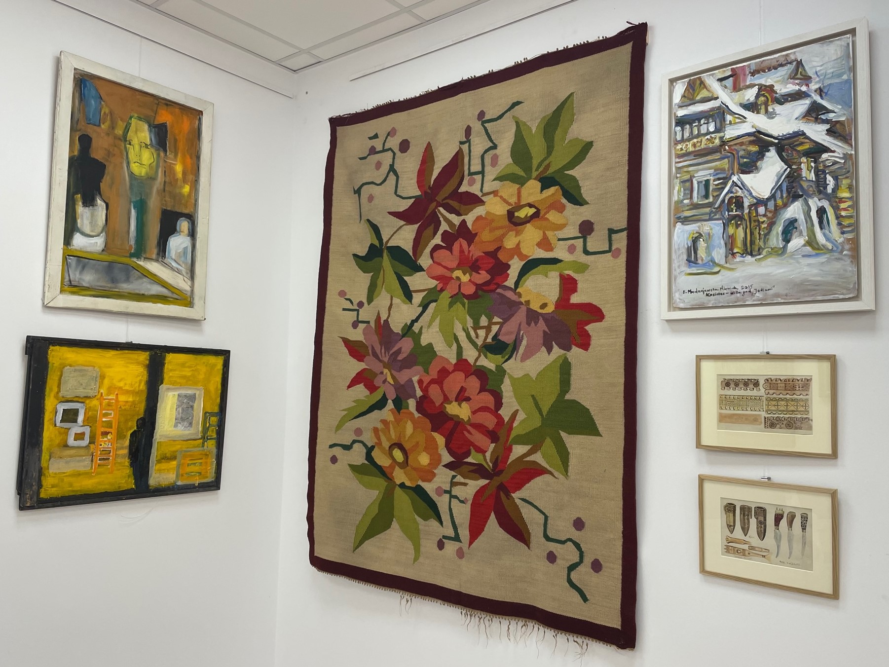 kilim proj. pracowania Kazimierza Brzozowskiego lata 20. XX wieku/ fot. Zofia Weiss Gallery