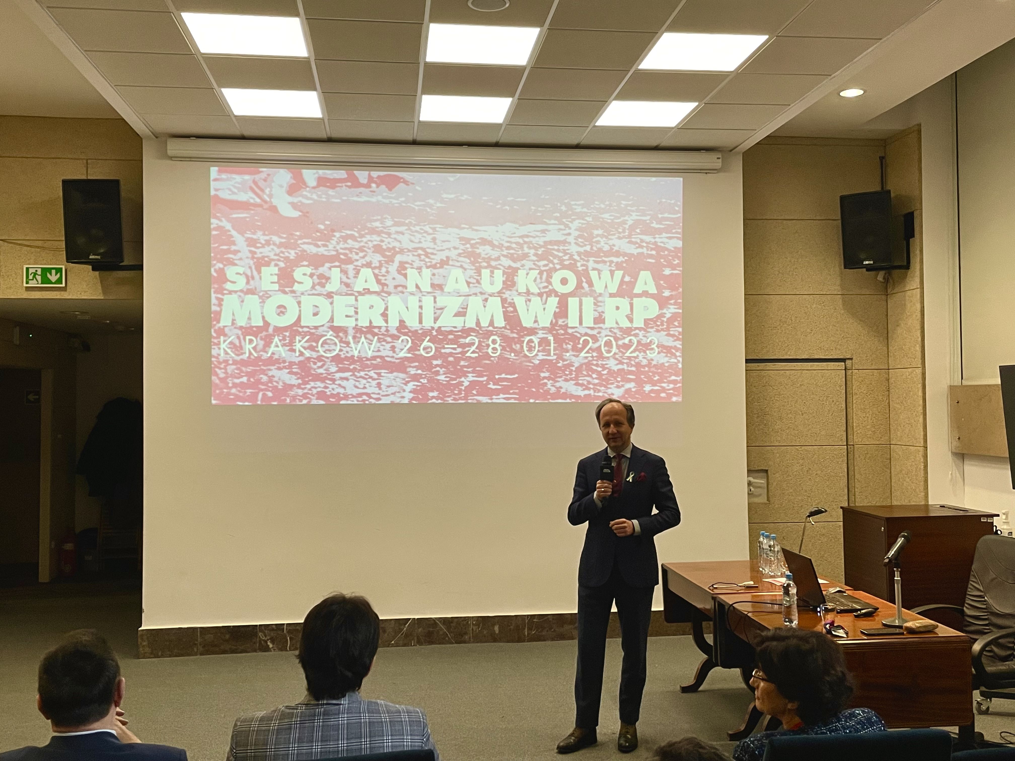 Otwarcie konferencji [fot. Tadeusz Marek]