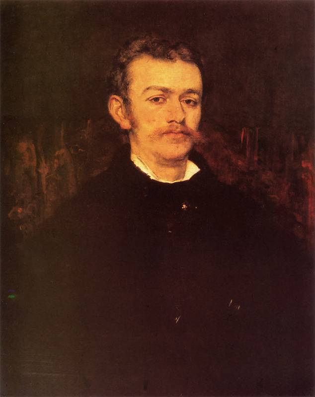 Portret Władysława Tarnowskiego, autorstwa Maurycego Gottlieba, 1877.  (fot. Wikipedia)