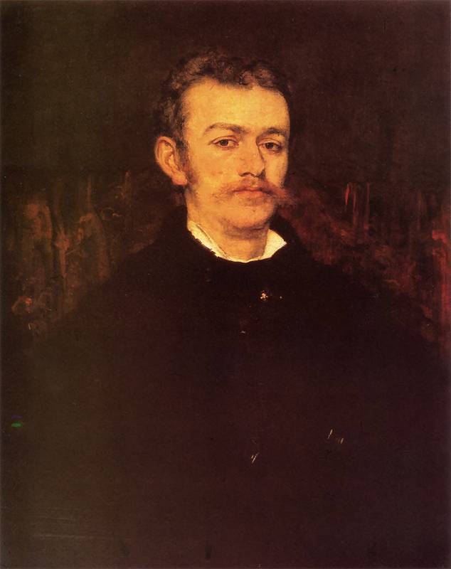 Portret Władysława Tarnowskiego, autorstwa Maurycego Gottlieba, 1877. (fot. Wikipedia)