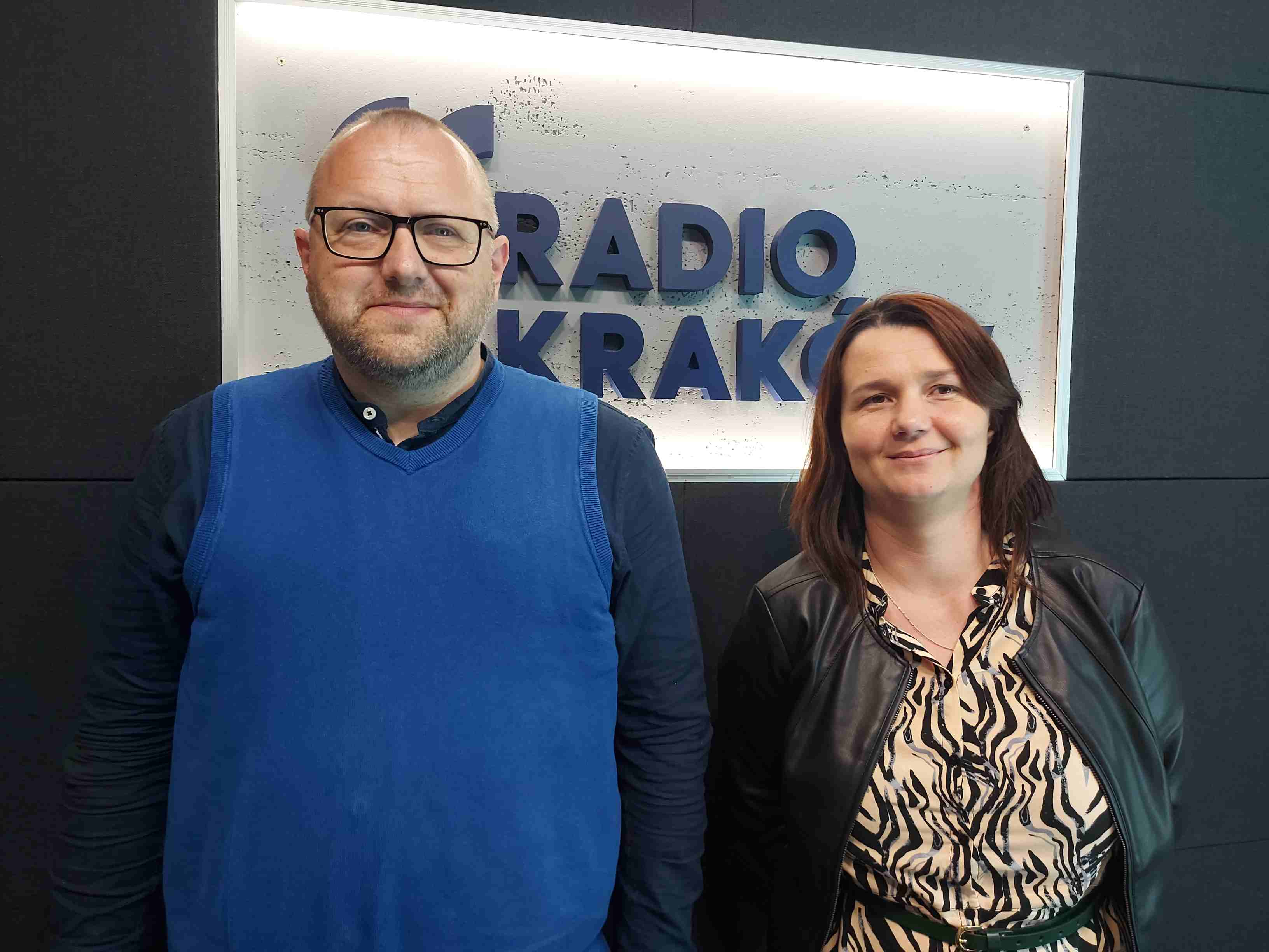 dr Gabriela Zięć (UR) i dr Marcin Gadocha (UP)