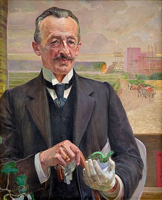 Jacek Malczewski Portret Józefa Sarego  architeka i budowniczego, wieloletniego drugiego wiceprezydenta miasta Krakowa, posła  na Sejm Krajowy/ wikipedia