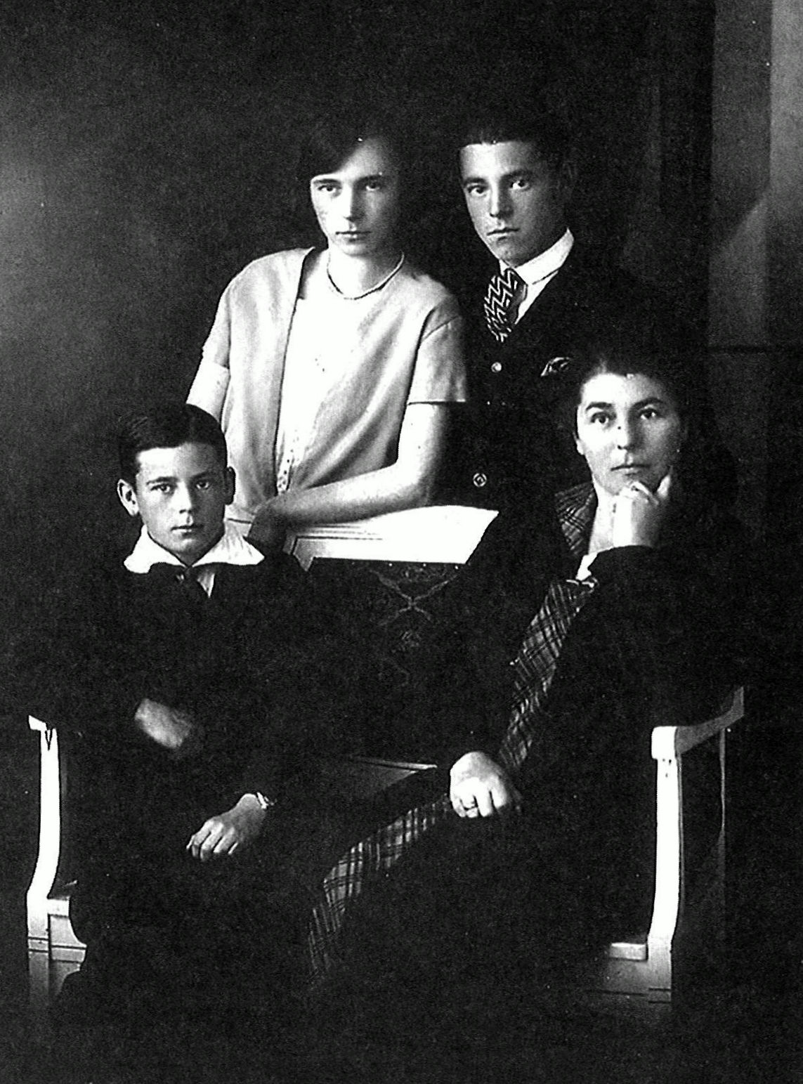 J.Mroszczak z rodziną