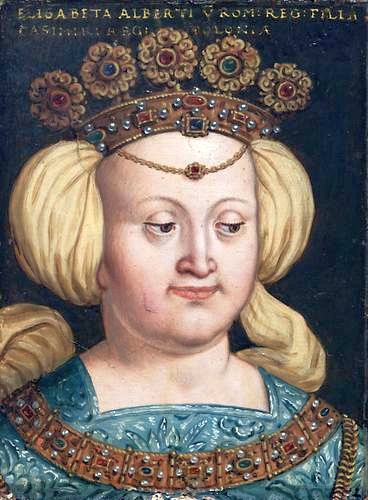 Antoni Boys Portret królowej Elżbiety Rakuszanki (1436-1505) - fot. Wikipedia