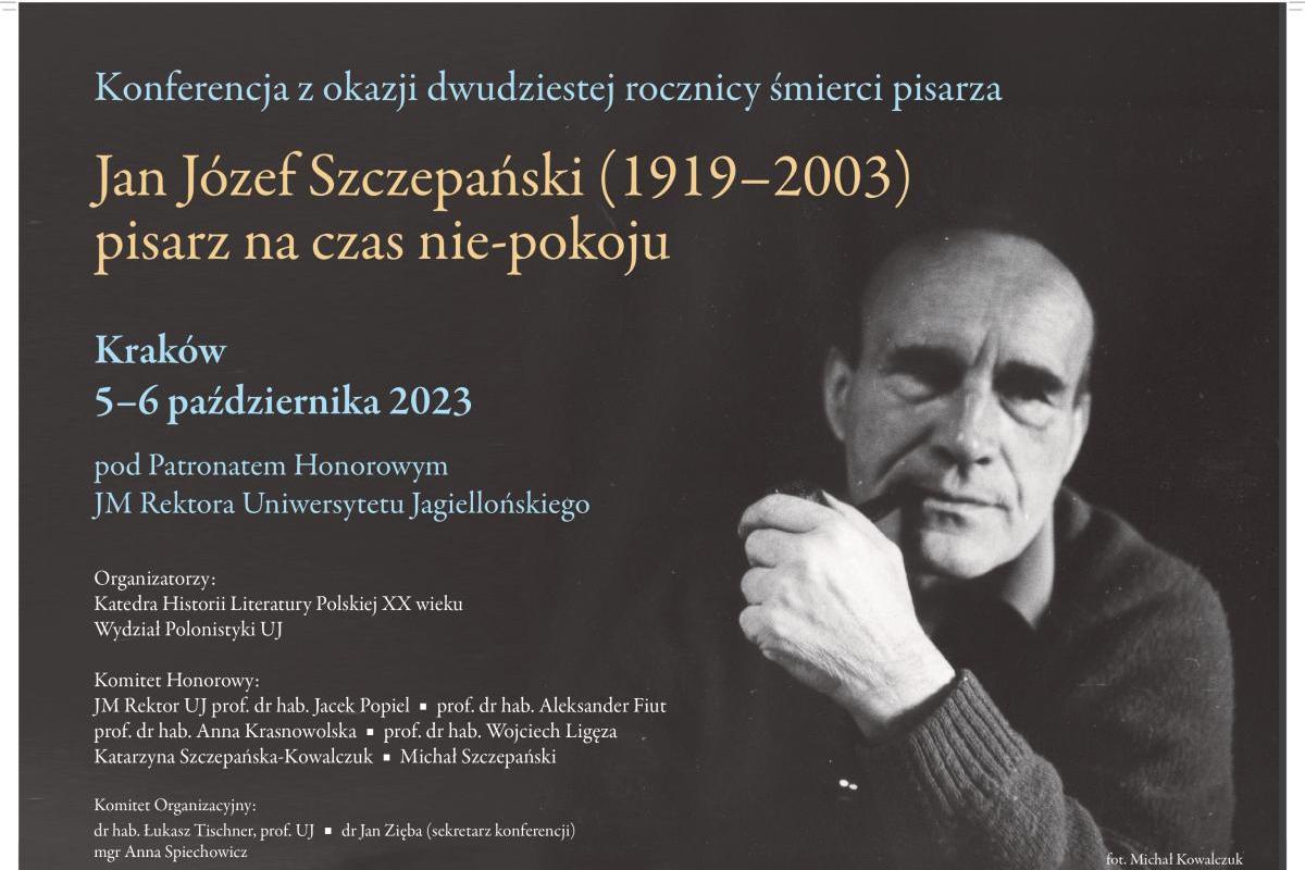 Jan Józef Szczepański (1919-2003) – pisarz na czas nie-pokoju