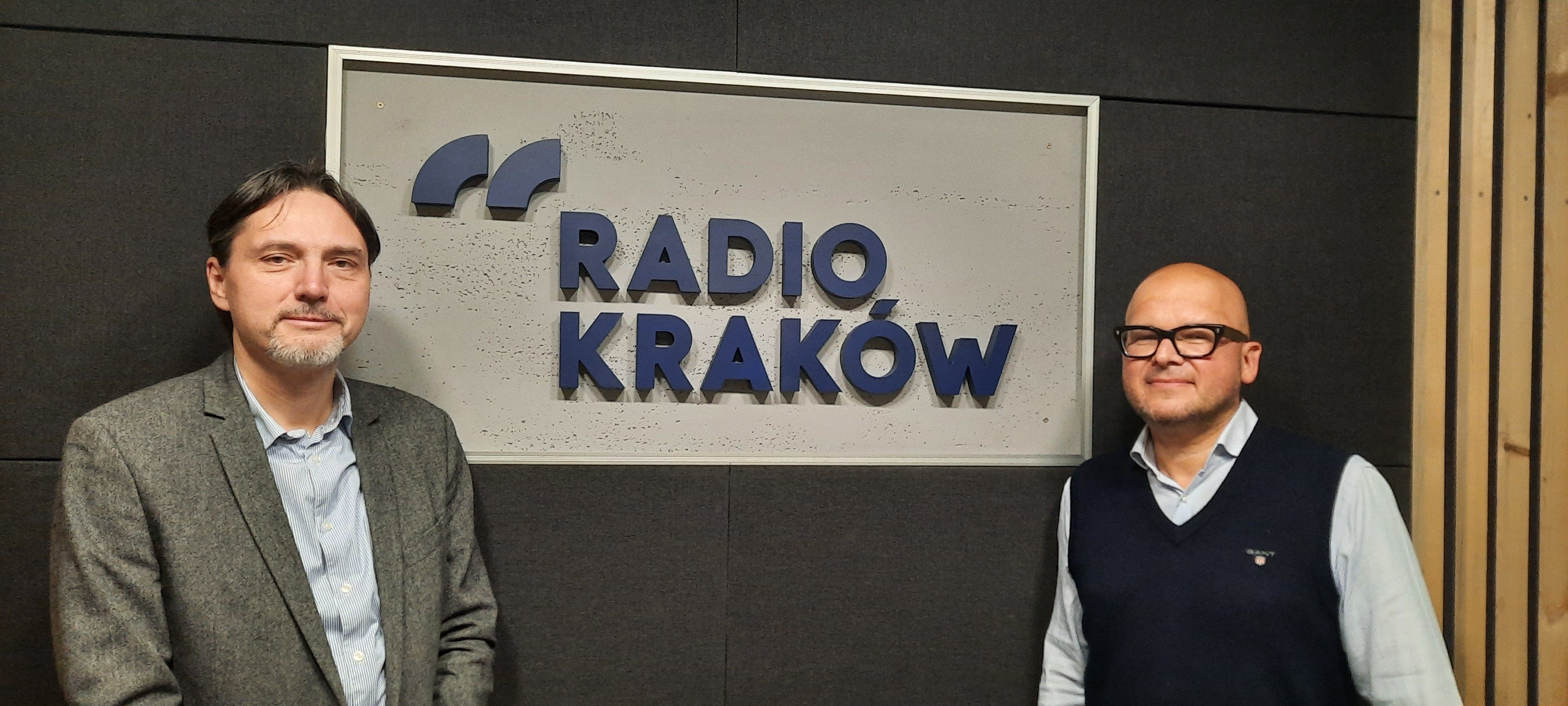 Prof. Piotr de Bończa Bukowski (z lewej) i prof. Artur Jurczyszyn