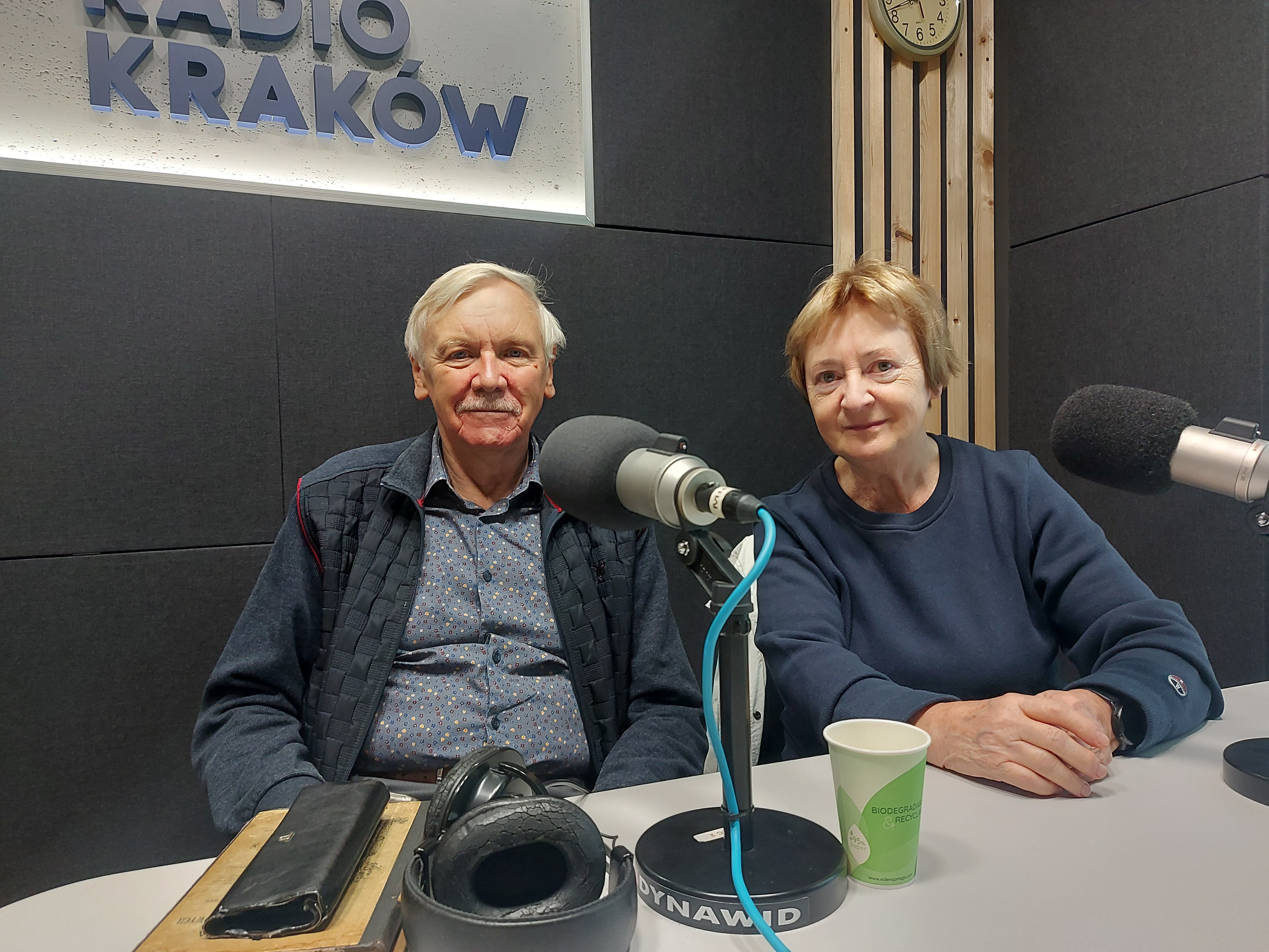 prof. Kazimierz Wiech i Alicja Zięba