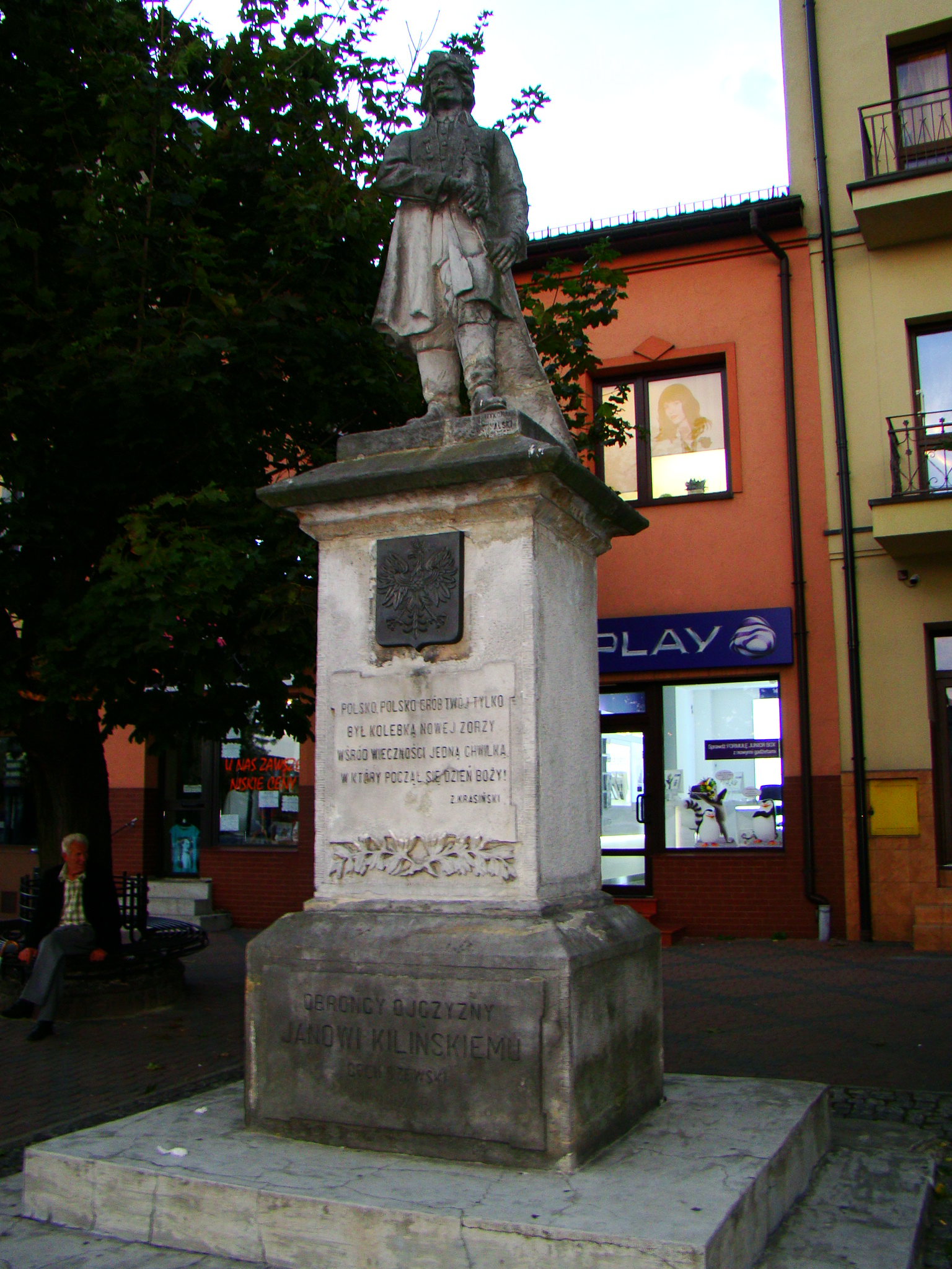 Wolbrom, pomnik Jana Kilińskiego (fot. Jacek Sypień)