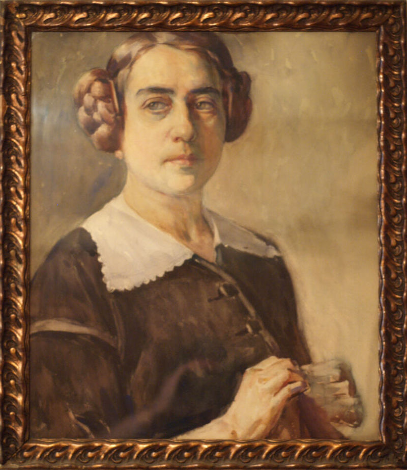 Stanisław Janowski, Portret siostry artysty, akwarela, ok. 1895 fot: Piotr.Gry (ze zbiorów własnych) Wikipedia 