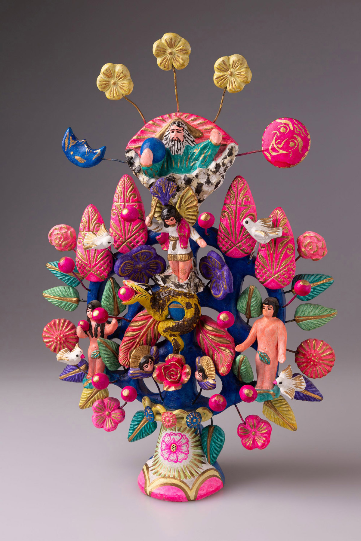 Drzewo życia, lata 60. lub 70. XX w., Meksyk