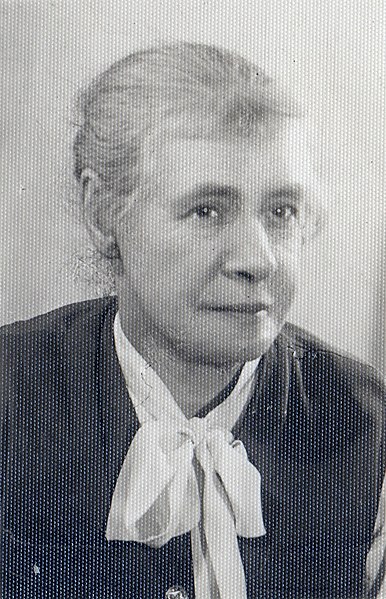 Portret Hanny Czeczottowej ok. 1950 r. (fot. zbiory rodzinne)