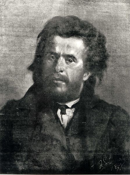 Portret z 1871 r. Antoniego Kurzawy, pędzla Jędrzeja Grabowskiego (1833-1886) olej na płótnie (fot. Wikipedia)