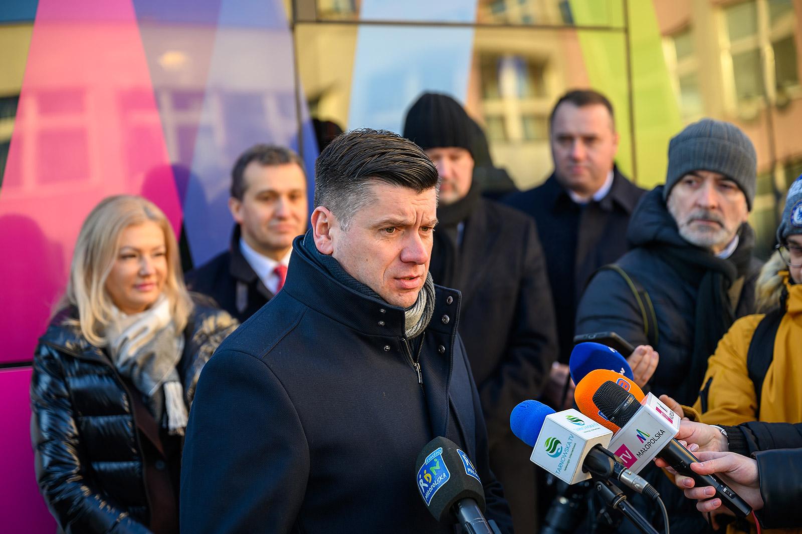 Marszałek Łukasz Smółka/ Fot. Paweł Topolski.