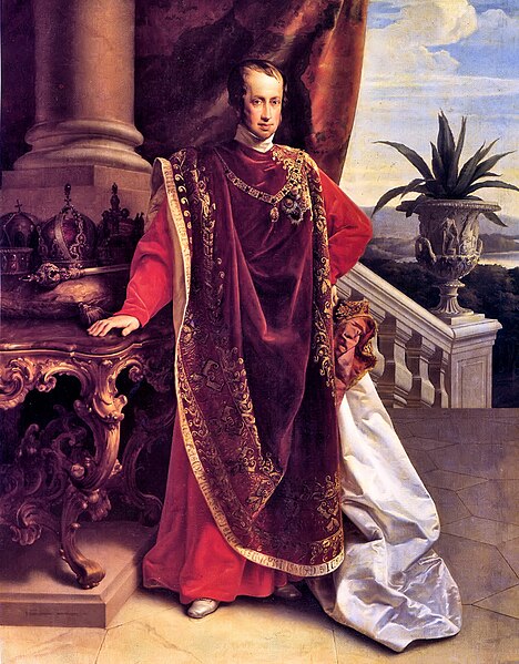Ferdynand I (obraz Leopolda Kupelwiesera, 1847 r.) - fot. Wikipedia)
