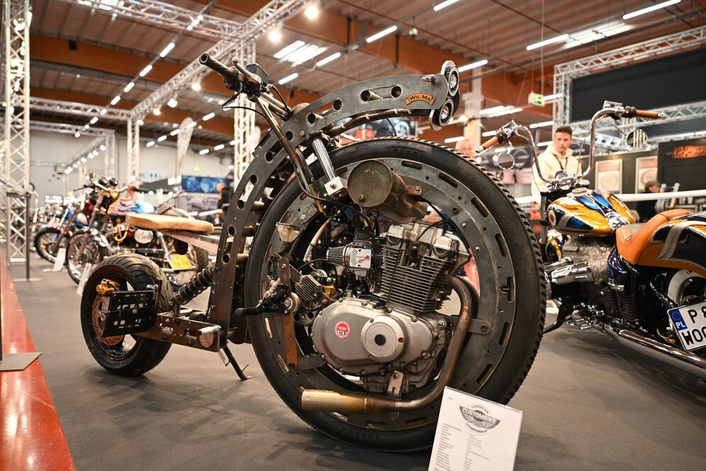 Zwycięski, szalony motocykl Krystiana Wiznera