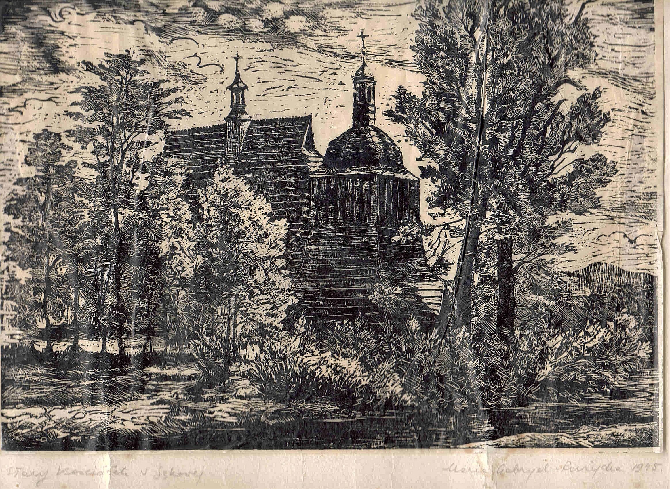 Kościół w Sękowej - Maria Gabriel Różycka (1945 r)