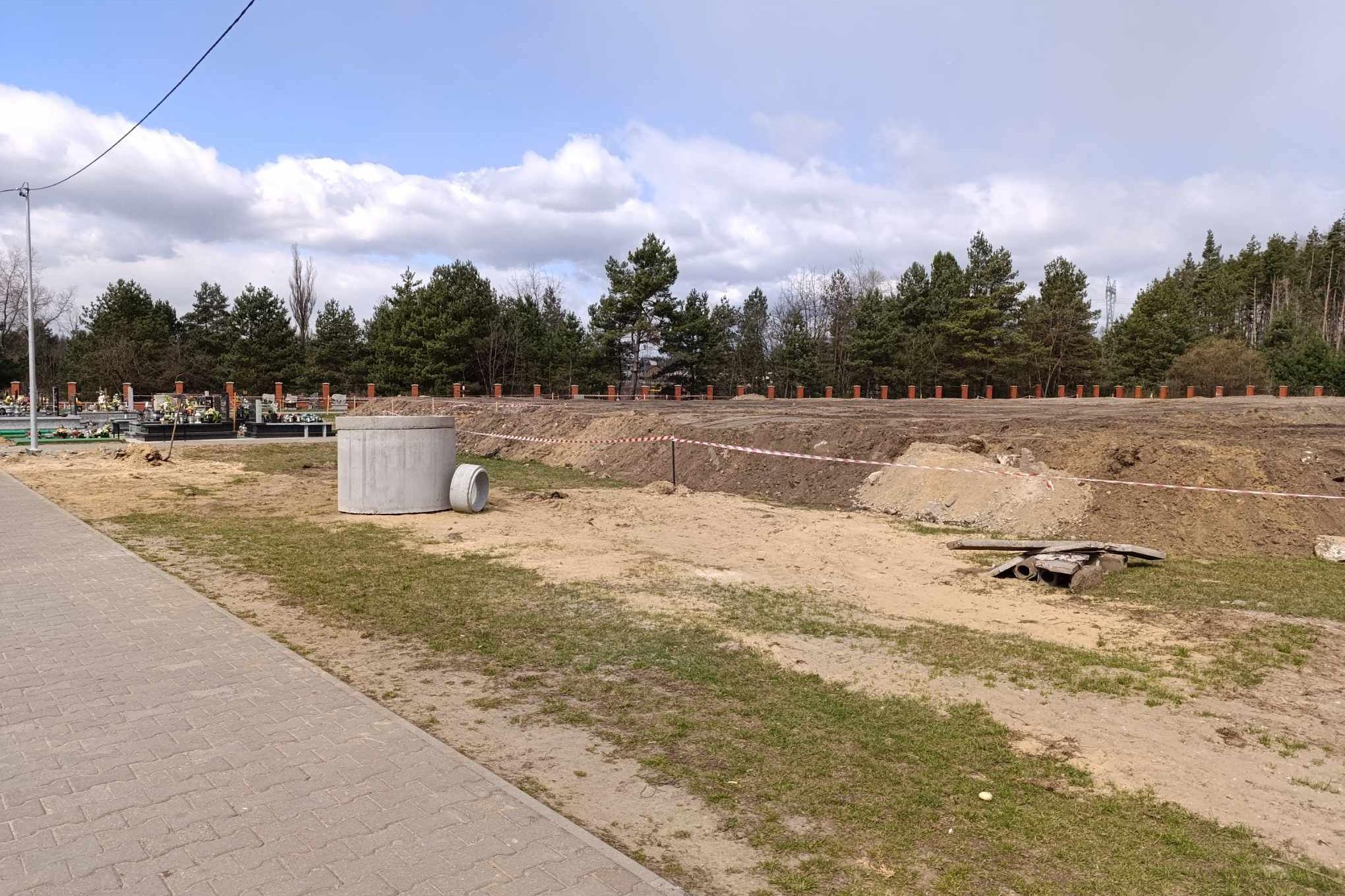 Cmentarz komunalny w Bukownie. / fot: Natalia Feluś