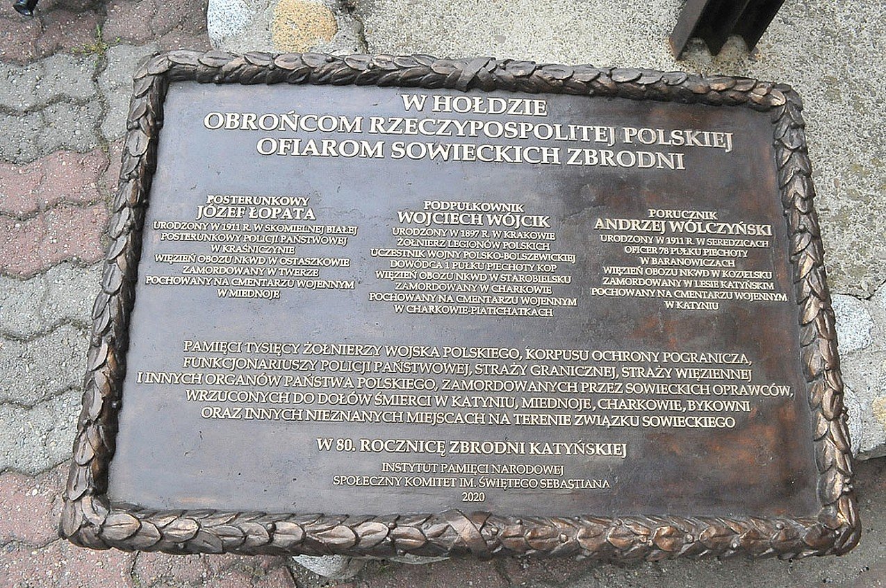 Tablica upamiętniająca