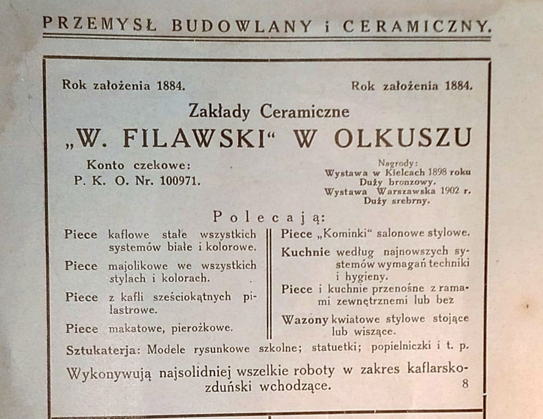 Katalog reklamowy z 1925 r. (fot. ze zbiorów Marka Piotrowskiego)